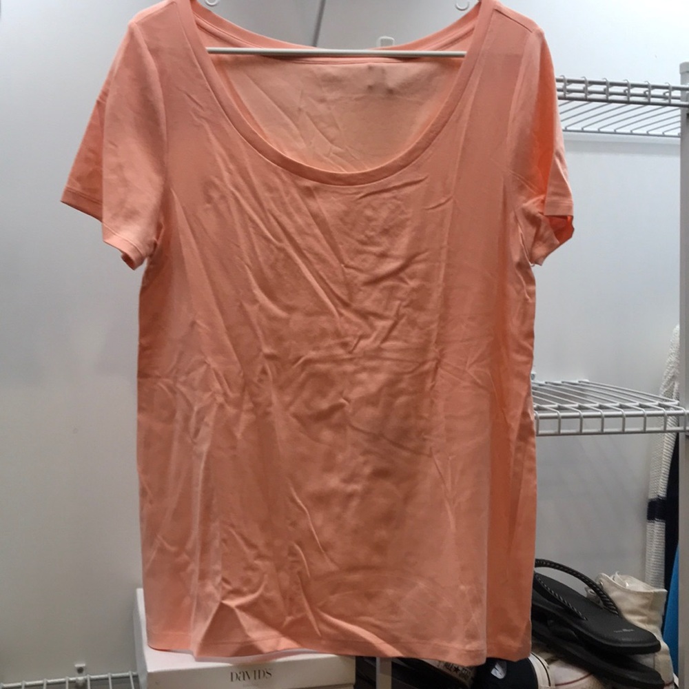 Peach shirt